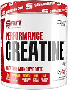 SAN Performance Kretine 600g – Destek Kas Büyüme ve Atle Endurance, 120 Hizmet