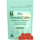 Plant People WonderCalm Mushroom Gummies - Natural Ashwagandha Supplement to Ease Stress & Boost Mood For Sugar, Gluten veya Yapay Renkler, Vegan-Friendly, Peach Flavor (Trial Boyut)
