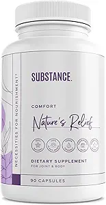 Nature's Relief | Turmeric Supplement to improve Body, Muscle & Joint Aches | Pure Turmeric Curcumin Supplement Organic, Boswellia & Ginger | Ease Discomfort & Art Mobility | Non-GMO 30 Hizmetler