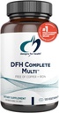 Σχεδιασμοί για την Υγεία DFH Complete Multi - Complete Multi Vitamin + Mineral Supplement with Folate, 1000 IU Βιταμίνη D, Ανοσοποιητική υποστήριξη Βιταμίνες - Multivitamin with No Copper, No Iron (120 Κάψουλες)
