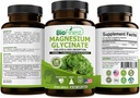 Biofinest Chelated Magnezyum Glycinate 200 mg Supplement - Sağlıklı Kalp Bowel Hareketi Immune Energy Metabolism Mood Sleep - ABD'de (120 Capsules)