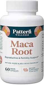 Desen Wellness Maca Root for Men & Women - 10.000 mg - Natural Mood & Wellness Advancedr - Fertness, Reproductive & Whole Body Health - 60 Vegan Capsules