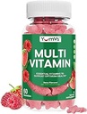 Yetişkinler için Çokvitamin Gummies, Kadınlar ve Erkekler için Günlük Gummy Vitamini, Immune Support Multivitamin Supplement, Ault Multi VIT Vitaminleri A, C, D, E, B-6, B-12, çinko - 60 Gummies