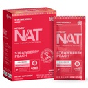 Pruvit - Keto/OS NAT - Strawberry Peach Charged Drink Mix with C-Med 100, L-Taurine, Vitamins B6 & B12, Ketone Supplement - 18.5g