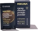 Mikuna Chocho Superfood Protein, Plant-based Protein Powder, Travel Packs - Vegan, Gluten Free, 3g Net Carbs ή λιγότερο, και Bioδιαθέσιμη, Μη-Isolate (8 εξυπηρετούν, Cacao)