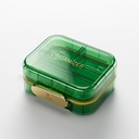 BEXEEN Şık Günlük Pill Organizer - Seyahat Box Küçük Sahibi 7 Karşılaştırmalı Ucuz Vitamin Vaka Portatif Tıp Kombinasyonları Purse İlaçları Yapıştırıcı Kit, Green Kit, Green Box Small Sahibi 7 Karşılaştırmalı Ucuz Vitaminler