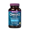 Bluebonnet Beslenme Omega-3 Beyin Doğal Vahşi Caught Triglyceride Form DHA 860 mg EPA 120 mg - Yüksek derecede Kond Cognitive Health & Wellness Support Supplement - Gluten-Free - 60 Softgels