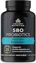 Immune Support için Eski Beslenme Probiyotikleri, SBO Günlük Probiyotikler C ve Vitamin D, 30Ct for Health Digestion and Immune System Function Support, 25 Milyar CsFU*