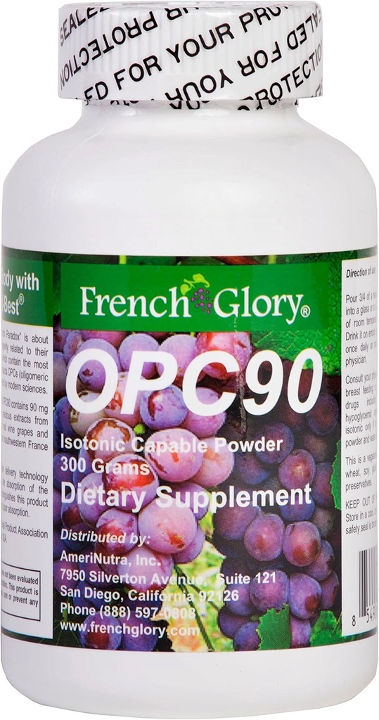 FrenchGlory OPC90: Ισοτονικό OPC Αντιοξειδωτικό 3 μηνών συμπλήρωμα