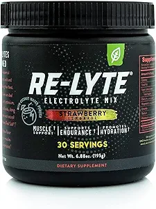 Re-lyte Electrolyte Drink Mix Strawberry Lemonade 30 hizmet 6.70 oz.