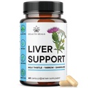 Liver Cleanse & Repair Formula - Herbal Liver Support Supplement with Milk Thistle Dandelion Root Turmeric, Artichoke Extract for Liver Health - 60 Count