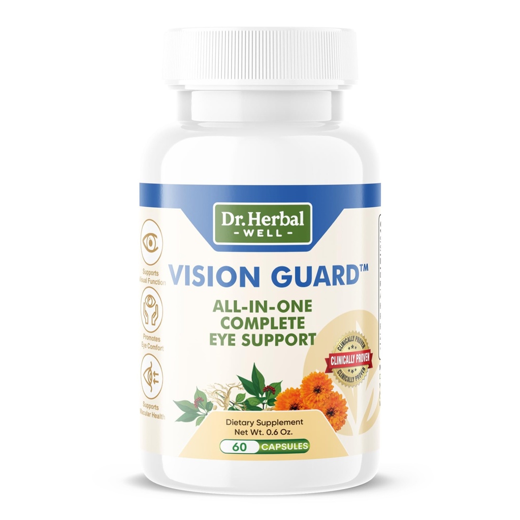 Vizyon Muhafızları – Tek Tamamlı Göz Desteği, 60 Capsules