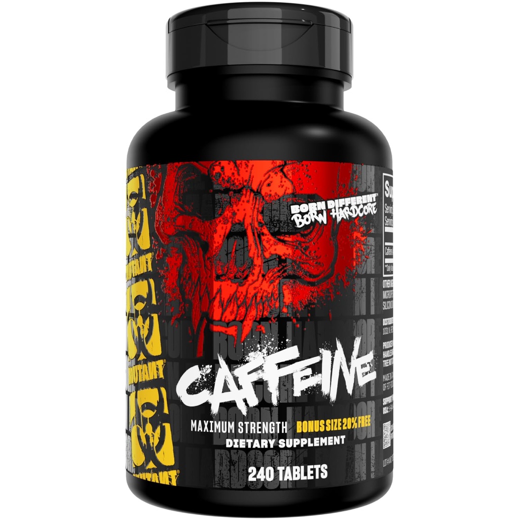 Χάπια καφεΐνης - Pharmaceutical-Grade Pure Caffeine συμπλήρωμα για την ενίσχυση της ενέργειας, Εστίαση, ψυχική εγρήγορση, απόδοση, & αντοχή – Μειώνει την κόπωση και αποκαθιστά την αφύπνιση – 240 δισκία