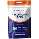 Vitamatic Hyaluronik Asit Toz 200 mg - Sağlıklı Bağlayıcı T Stil ve Ortakları Destek - Genç Sağlıklı Cilt - 100 Gram