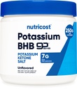 Nutricost Pyum BHB Salts, Exojen Ketone Supplement, 6.4g Beta-Hydroxybutyrate Per, 250 Grams