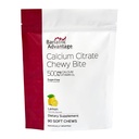 Bariatrik Avantajı Çelik Citrate Chewy Bites 500 mg - Yüksek derecede Absorbable & Digestible - Vitamin D3 - Easy Chewable Food Supplement - Lemon Flavor - 90 Count
