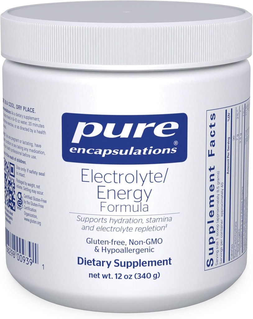 Saf Encapsulations Electrolyte/Energy Formula - 340 gram