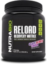 NutraBio Reload - Güçlü Muscular Recovery Formula - Post-Workout Supplement - 3G Kretin - 8G BCAAs - 5G Glutamine - 30 Hizmet, Grape Berry Crush