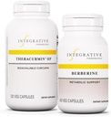 Integrative Θεραπευτική Δέσμη με Βερβερίνη, 60 Κάψουλες & Θερμάργυρο HP, 120 Κάψουλες - Βερβερίνη για Μεταβολική Υποστήριξη* - Theracurmin Supplement That's 27x More Bioδιαθέσιμη*