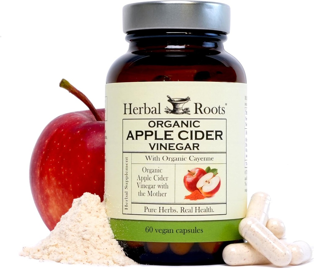 Φυτικές Ρίζες Οργανικές κάψουλες μηλίτη μηλίτη με μητρική και οργανική καγιέν 650 mg 