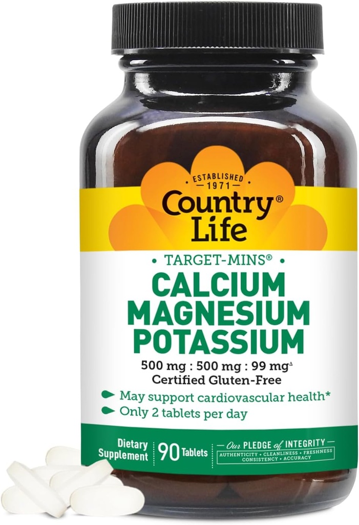 Country Lifeuba-Magnesium-P Properties - 90 Tablet