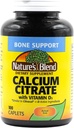 Nature's Blend Calcium Citrate with D3 100 Cplts