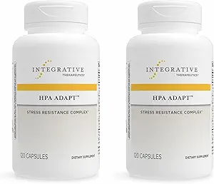 Bütünleştirici Tedaviler HPA - Stres Desteği için Adaptojenik Supplement* - Ashwagandha, Rhodiola & Diğer Adaptojenik Herbs* - Vegan, Süt-Free & Gluten-Free - 240 Capsules
