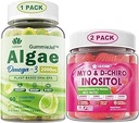 Grafik: Vegan Omega 3 Supplement Gummies & Inositol Gummies Ideal 40:1 Myo & D-Chiro Inositol