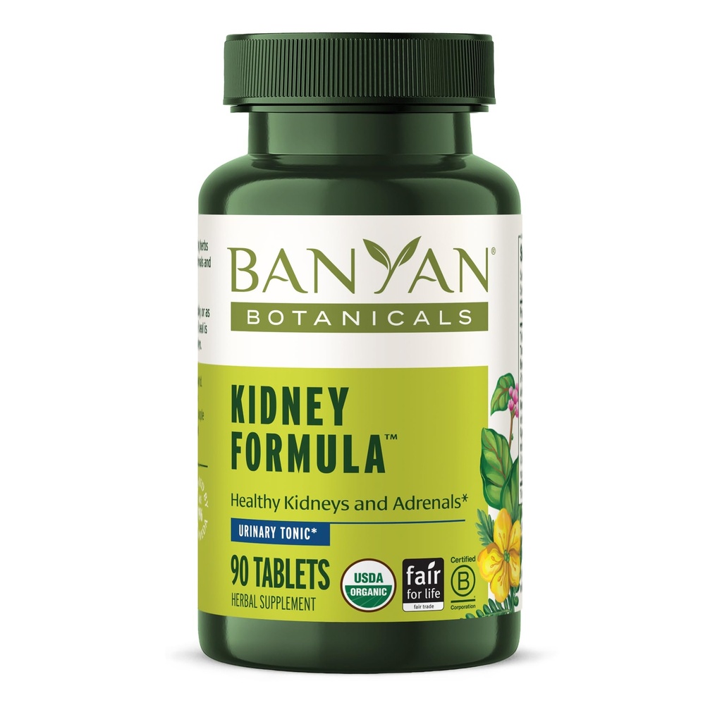Banyan Botanicals Παιδική Φόρμουλα – Βιολογικό συμπλήρωμα νεφρών με Gokshura – Αναζωογονητικό βοτανικό μείγμα για την υποστήριξη νεφρών και ούρων Υπόλοιπο * – 90 δισκία – Μη ΓΤΟ Βιώσιμα πηγάζει Vegan