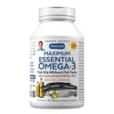 ANDREW LESSMAN maksimum Temel Omega-3 Orange - 30 Softgels - Ultra-Pure, High Potency Omega-3 Oils. Yüksek DHA, No Stomach Upset, No Contaminants, No Mercury. Küçük Easy to Swallow Softgels