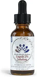Family Health Products-Lugols Iodine Çözüm% 2 Iodine Drops Pids Iodide Çözüm% 2 Liquid Drops, Red, Pack of 1