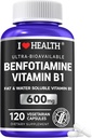 Benfotiamine 600mg Plus 20mg Vitamin B1 