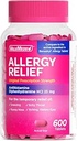 ValuMeds Allergy Medicine Antihistamine, Diphenhydramine HCl 25 mg | Children and Adults | Relieve Itchy Eyes, Runny Nose, Sneezing (25 mg, 600)