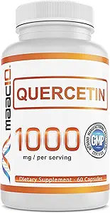 MAAC10 Quercetin 1000mg Υπηρεσία ανοσοποιητικών & Sirtuin Longevity Suppport