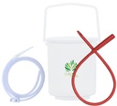 Kahve Enema Kit for Colon Cleansing - Gerson Home Enema Kit - Enema Kova Kit with Red Tube - Kolon Detox Organik Kahve Enema - Enema Kahve Koloni Temiz - Kolon Health