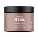 FREQUENSE - Rise Nootropic Tub - Mango Lemonade Flavor - Υποστηρίζει την απόδοση του εγκεφάλου & την σαφήνεια - με μανιτάρια, βιταμίνες Β & πράσινο καφέ - 132g
