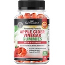 Apple Cider Vinegar Gummies for Kilo Kaybı - ACV Gummies with The Mother for Women & Men - Energy Boost Bloat Digestive & Immune Support - Vitamin B12 B6 B 9 Folic Acid - Vegan Detox Cleanse -90Ct