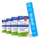 Prevagen Regular Strength - 120 Capsules (4 Ay Supply) | Beyniniz için formüle edildi | Apoaequorin Plus Vitamin D3 ile 7 Günlük Pill Minder