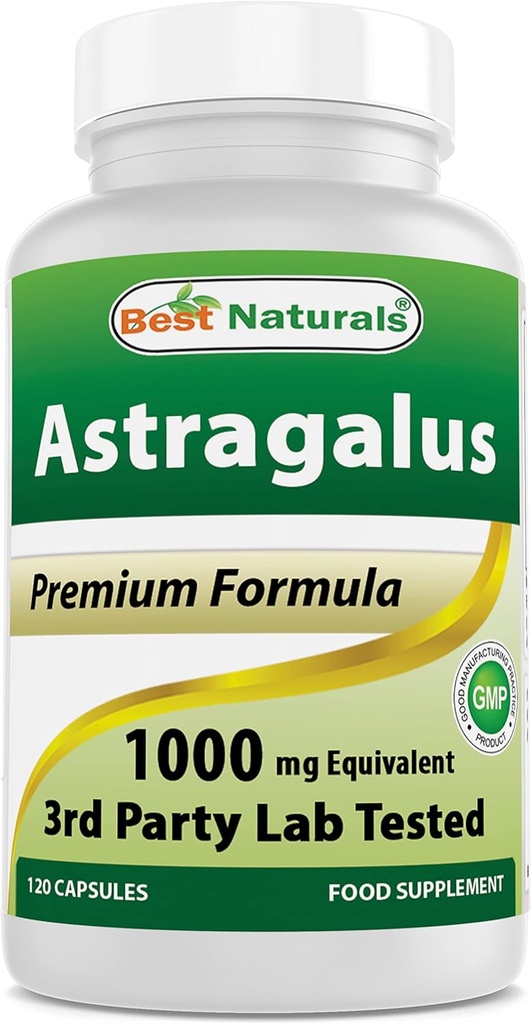 En İyi Doğals Astragalus Capsule, 1000 mg, 120 Kont