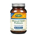 Flora - Gelişmiş Yetişkin'in DNA Probiyotik, Seven Senior-Specific Strains, Gluten Free, Raw Probiyotik 34 Milyar Hücre, 30 Capsules