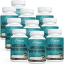 2400 MG Liposomal Glutathione Softgels, Max Aborpsiyon, Active Form L-Glutathione Azaltıd (GSH), Hyaluronic Acid, Resveratrol, Master Antioksis for Detox, Brain, Immune System, 600 Softgels