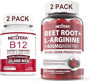 B12 Vitamini 10000 mcg+ Beet Root Gummies