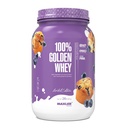 Maxler 100% Χρυσή πρωτεΐνη ορού γάλακτος - 24g πρωτεΐνης ανά σερβίρισμα - Premium σκόνη πρωτεΐνης ορού γάλακτος για Pre Post προπόνηση - Fast-Absorbing συμπύκνωμα ορού γάλακτος, απομονωμένο & υδρολυτικό μείγμα - μάφιν βατόμουρο 2 lb