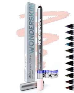 Wonderskin Eyeliner Pencil, 1440 Longwear Pink Eyeliner Pencil - Waterproof, Sharpenable & Smudge Proof