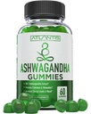 Atlantis Beslenme Ashwagandha Gummies - 1500 MG Odada - Calmness, İyileştirmeler Mood, Boosts Energy Levels & Supports Immune System - Vitamin D & çinko ile Formüled - Vegan | 60 Count