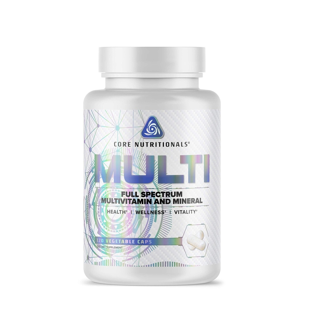 Core Nutritionals Multi Full Spectrum Multivitamin | Full Daily Service of Key Vitamins & Minerals | Spectra Antioksit
