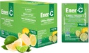 Ener-C Multivitamin Drink Mix - Βιταμίνη Πακέτα για το νερό, Ηλεκτρολυτές Powder Packets, Βιταμίνη Drink Mix, Ενυδατικό Υγρό Mix, Ανοσοποιητικό Αναμνηστικό για Ενήλικες, Υγιεινή Ενέργεια - Λεμόνι Lime, 30 Count