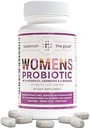 Kadınlar için Probiyotikler - D3 ile Digestive & Vaginal Sağlık Destekleri, Prebiyotikler & Cranberry - UTI & Yeast - 15x More effective Than Regular Capsules (60 Count)