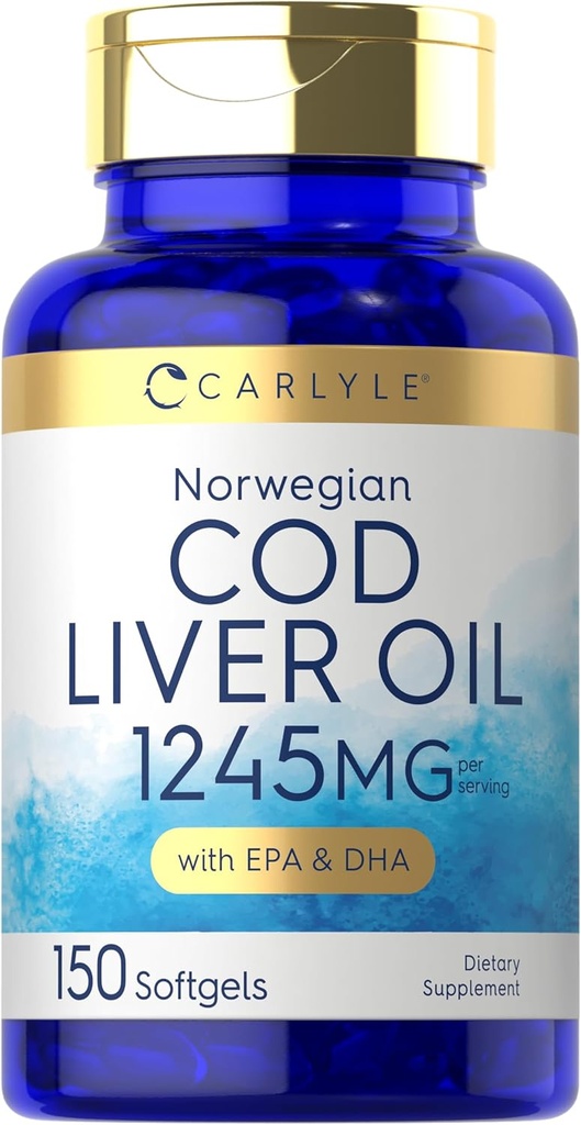 Carlyle Νορβηγικό Λάδι για το συκώτι με EPA & DHA 
