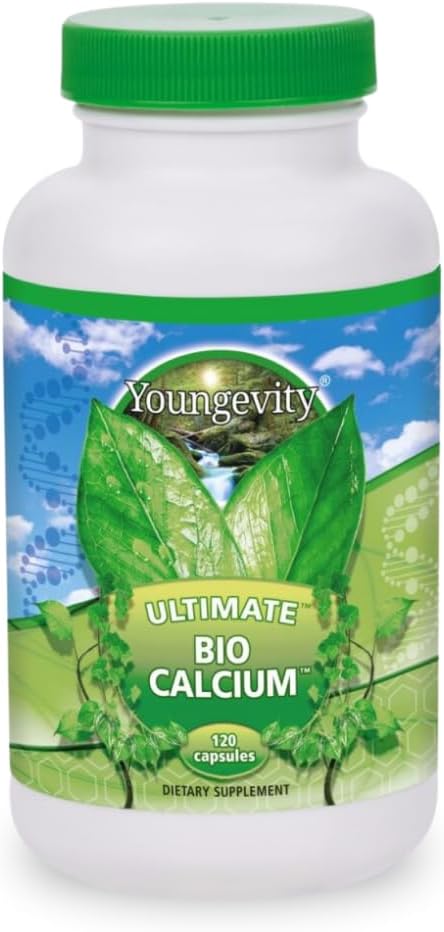 Youngevity BiodisTM - Bio available Chelated Food + Magnezyum, çinko, Copper, P Properties, Boron - Absorbable Bone Support Supplement - (120 Capsules)